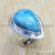 Larimar 925 Sterling Silver Ring (SJWR-861) Larimar 925 Sterling Silver Ring (SJWR-861)