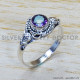 Mystic Topaz 925 Sterling Silver Ring (SJWR-868) Mystic Topaz 925 Sterling Silver Ring (SJWR-868)