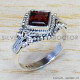 Garnet 925 Sterling Silver Ring (SJWR-874) Garnet 925 Sterling Silver Ring (SJWR-874)