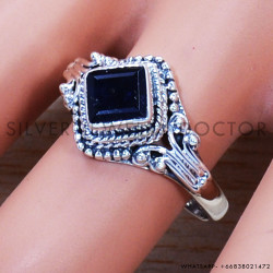 Iolite 925 Sterling Silver Ring (SJWR-878)