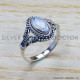 Rainbow Moonstone 925 Sterling Silver Ring (SJWR-889) Rainbow Moonstone 925 Sterling Silver Ring (SJWR-889)