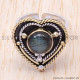 Labradorite 925 Sterling Silver Ring (SJWR-90) Labradorite 925 Sterling Silver Ring (SJWR-90)
