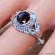 Garnet 925 Sterling Silver Ring (SJWR-901) Garnet 925 Sterling Silver Ring (SJWR-901)
