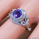 Amethyst 925 Sterling Silver Ring (SJWR-902) Amethyst 925 Sterling Silver Ring (SJWR-902)