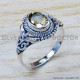 Citrine 925 Sterling Silver Ring (SJWR-922) Citrine 925 Sterling Silver Ring (SJWR-922)