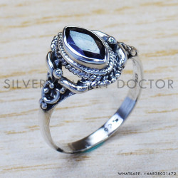Iolite 925 Sterling Silver Ring (SJWR-935) Iolite 925 Sterling Silver Ring (SJWR-935)