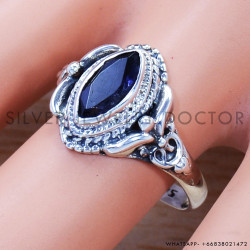 Iolite 925 Sterling Silver Ring (SJWR-935)