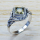 Citrine Gemstone 925 Sterling Silver Antique Look Jewelry Ring SJWR-941