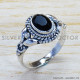 Black Onyx 925 Sterling Silver Ring (SJWR-952) Black Onyx 925 Sterling Silver Ring (SJWR-952)