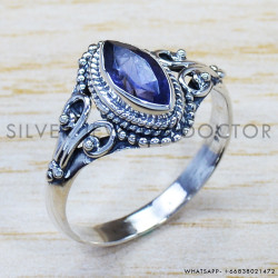 Iolite 925 Sterling Silver Ring (SJWR-960) Iolite 925 Sterling Silver Ring (SJWR-960)