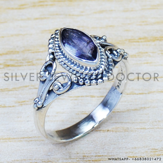 Amethyst 925 Sterling Silver Ring (SJWR-961) Amethyst 925 Sterling Silver Ring (SJWR-961)