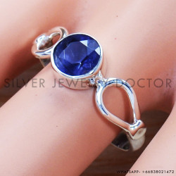 Iolite 925 Sterling Silver Ring (SJWR-973)
