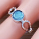 Ancient Look Jewelry 925 Sterling Silver Labradorite Gemstone Ring SJWR-975