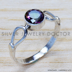Mystic Topaz 925 Sterling Silver Ring (SJWR-977) Mystic Topaz 925 Sterling Silver Ring (SJWR-977)
