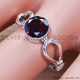 Garnet 925 Sterling Silver Ring (SJWR-978) Garnet 925 Sterling Silver Ring (SJWR-978)