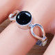 Black Onyx Gemstone Designer Jewelry 925 Sterling Silver Ring SJWR-979