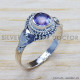 Amethyst 925 Sterling Silver Ring (SJWR-981) Amethyst 925 Sterling Silver Ring (SJWR-981)