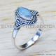 Rainbow Moonstone 925 Sterling Silver Ring (SJWR-991) Rainbow Moonstone 925 Sterling Silver Ring (SJWR-991)