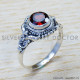 Garnet 925 Sterling Silver Ring (SJWR-994) Garnet 925 Sterling Silver Ring (SJWR-994)