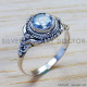 Blue Topaz 925 Sterling Silver Ring (SJWR-997) Blue Topaz 925 Sterling Silver Ring (SJWR-997)
