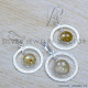 Golden Rutile 925 Sterling Silver Jewelry Set (SJWS-100)