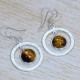 Tiger Eye Gemstone Wholesale Price 925 Real Sterling Silver Jewelry Set SJWS-103
