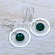Green Onyx 925 Sterling Silver Jewelry Set (SJWS-109)