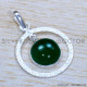 Green Onyx 925 Sterling Silver Jewelry Set (SJWS-109)