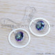 Mystic Topaz 925 Sterling Silver Jewelry Set (SJWS-113)