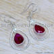 Ruby 925 Sterling Silver Jewelry Set (SJWS-116)