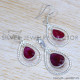 Ruby 925 Sterling Silver Jewelry Set (SJWS-116)