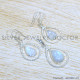 Rainbow Moonstone 925 Sterling Silver Jewelry Set (SJWS-121)