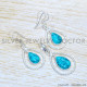 Turquoise 925 Sterling Silver Jewelry Set (SJWS-126)