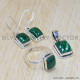 Malachite 925 Sterling Silver Jewelry Set (SJWS-13) Malachite 925 Sterling Silver Jewelry Set (SJWS-13)