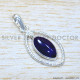 Amethyst 925 Sterling Silver Jewelry Set (SJWS-130)