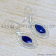 Sapphire 925 Sterling Silver Jewelry Set (SJWS-134)