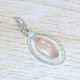 925 Sterling Silver Rose Quartz Gemstone Fine Women's Jewelry Set SJWS-138