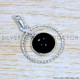 Black Onyx 925 Sterling Silver Jewelry Set (SJWS-146)