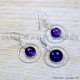 Rose Quartz 925 Sterling Silver Jewelry Set (SJWS-148)