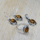 925 Sterling Silver Tiger Eye Gemstone Wholesale Price Jewelry Set SJWS-16