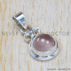 Rose Quartz 925 Sterling Silver Jewelry Set (SJWS-18) Rose Quartz 925 Sterling Silver Jewelry Set (SJWS-18)
