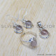 Rose Quartz 925 Sterling Silver Jewelry Set (SJWS-18) Rose Quartz 925 Sterling Silver Jewelry Set (SJWS-18)