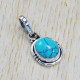 Turquoise Gemstone Ancient Look 925 Sterling Silver Fine Jewelry Set SJWS-21