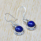 Designer Lapis Lazuli Gemstone Authentic 925 Sterling Silver Jewelry Set SJWS-27