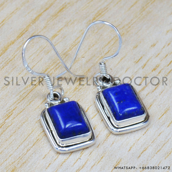 Lapis Lazuli 925 Sterling Silver Jewelry Set (SJWS-33) Lapis Lazuli 925 Sterling Silver Jewelry Set (SJWS-33)