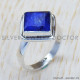 Sapphire 925 Sterling Silver Jewelry Set (SJWS-34)