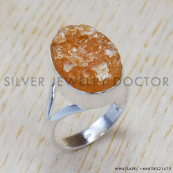 Rough Citrine 925 Sterling Silver Jewelry Set (SJWS-39) Rough Citrine 925 Sterling Silver Jewelry Set (SJWS-39)