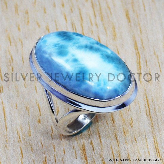 Larimar 925 Sterling Silver Jewelry Set (SJWS-59) Larimar 925 Sterling Silver Jewelry Set (SJWS-59)