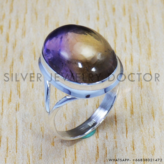 Ametrine 925 Sterling Silver Jewelry Set (SJWS-60) Ametrine 925 Sterling Silver Jewelry Set (SJWS-60)