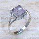 Rose Quartz 925 Sterling Silver Jewelry Set (SJWS-65)